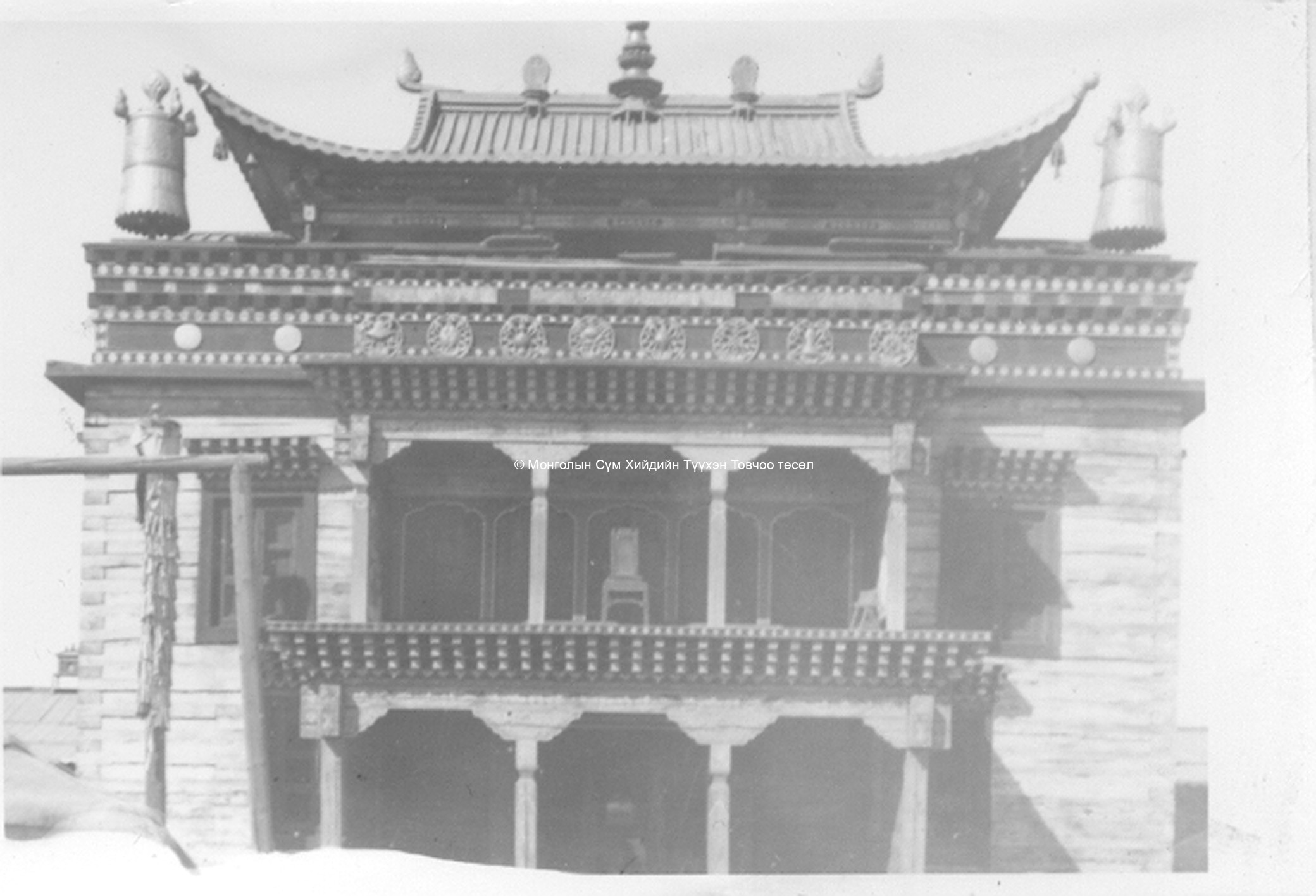 Yonzon khambiin süm from the South. Film Archives K-23983 Yonzon khambiin süm from the South. Film Archives K-23983